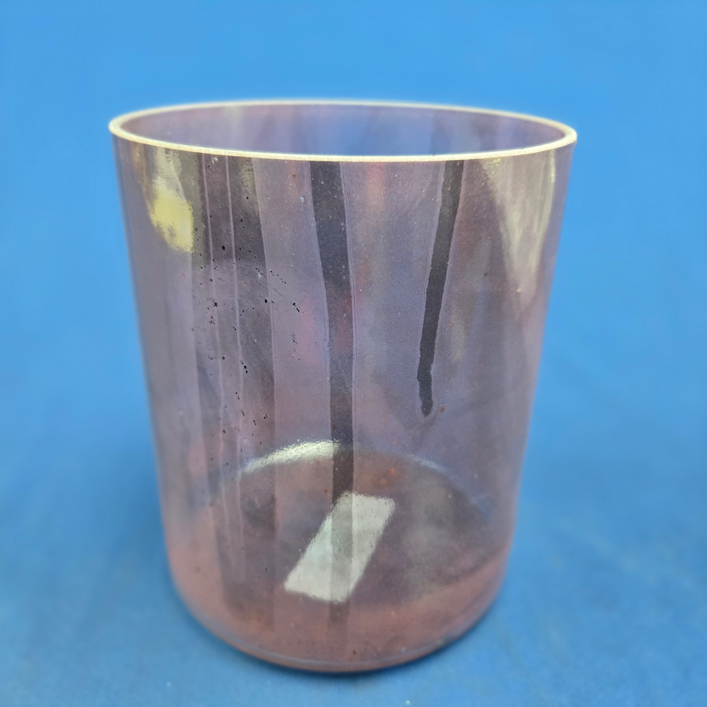 [#4148] Purpurite Infused Quartz Crystal Singing Bowl | 6" | 4A#-13 | 462 Hz