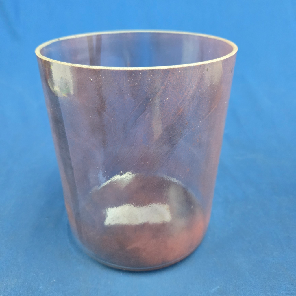 [4150] [#4150] Purpurite Infused Quartz Crystal Singing Bowl | 6" | 4A-8 | 437 Hz