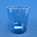 [#4168] Blue Sapphire Infused Quartz Crystal Singing Bowl | 6" | 5C+4 | 524 Hz