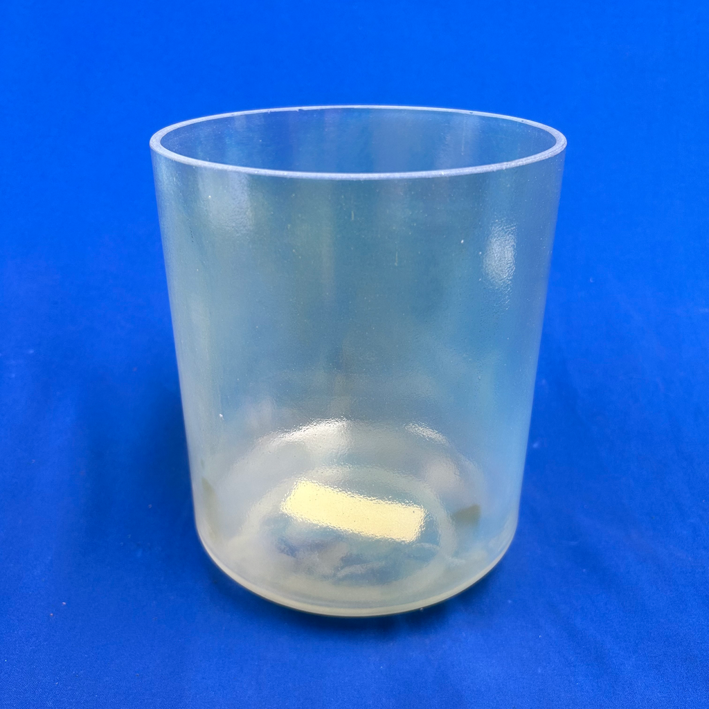 [#4178] Apache Peridot Infused Quartz Crystal Singing Bowl | 6" | 5C-30 | 514 Hz