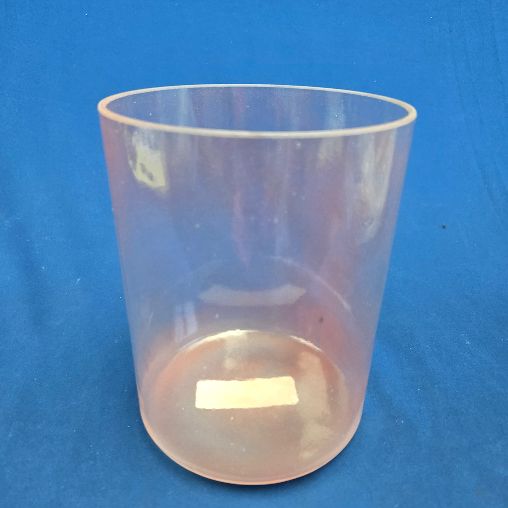 [#4188] Halite Infused Quartz Crystal Singing Bowl | 6" | 4A+21 | 445 Hz