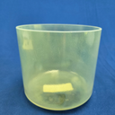[#4190] Apache Peridot Infused Quartz Crystal Singing Bowl | 6" | 5C+23 | 530 Hz