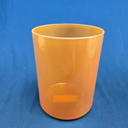 [#4191] Peach Garnet Infused Quartz Crystal Singing Bowl | 6" | 5C-10 | 520 Hz