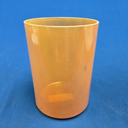 [#4192] Peach Garnet Infused Quartz Crystal Singing Bowl | 6" | 5C+16 | 528 Hz