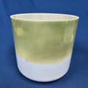 [#4216] Spearmint & Blueberry Infused Quartz Crystal Singing Bowl | 8" | 4 C -2 | 261 Hz