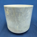 [#4221] Apatite Infused Quartz Crystal Singing Bowl | 8" | 4 D -30 | 288 Hz