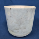 [#4222] Apatite Infused Quartz Crystal Singing Bowl | 8" | 4 D +46 | 301 Hz