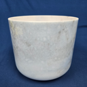 [#4223] Apatite Infused Quartz Crystal Singing Bowl | 8" | 4 E -48 | 320 Hz