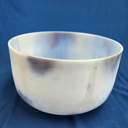 [#4272] Lepidolite Infused Quartz Crystal Singing Bowl | 14" | 3 G -12 | 194 Hz