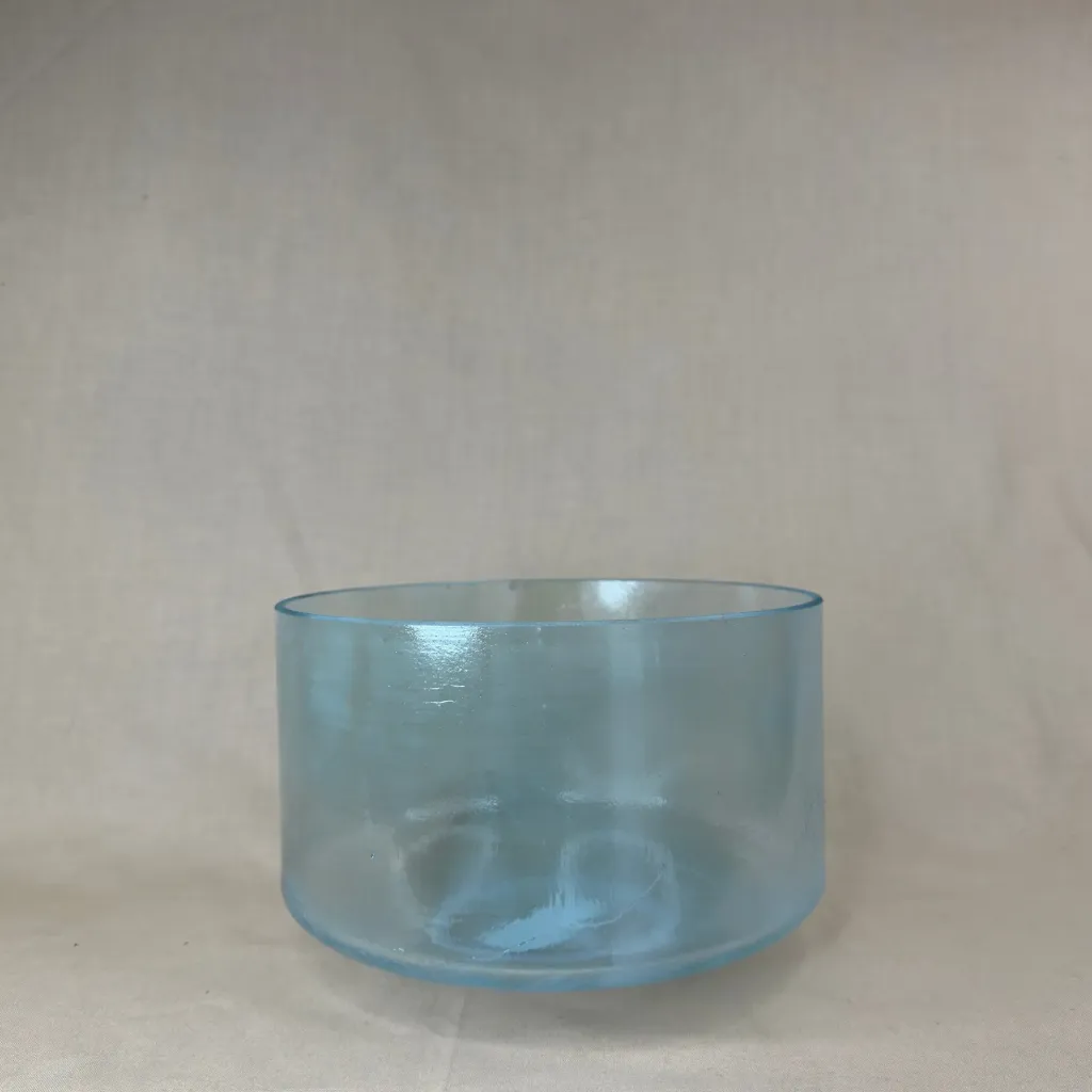 [1542] Green Amethyst Quartz Crystal Singing Bowl | 9" E Note | #1542