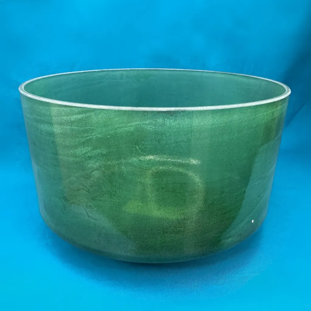 [1549] Andara Quartz Crystal Singing Bowl | 9" F Note | #1549