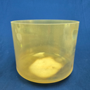 [#4322] Citrine Infused Quartz Crystal Singing Bowl | 9" | 4 C# -24 | 273 Hz