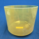[#4325] Citrine Infused Quartz Crystal Singing Bowl | 9" | 4 C +10 | 263 Hz