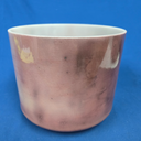 [#4366] Magenta Sapphire Infused Quartz Crystal Singing Bowl | 9" | 4 C +35 | 267 Hz