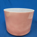 [#4371] Rose Quartz Infused Quartz Crystal Singing Bowl | 9" | 4 C +20 | 264 Hz