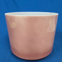 [#4373] Rose Quartz Infused Quartz Crystal Singing Bowl | 9" | 4 C# -3 | 276 Hz
