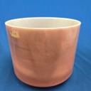[#4374] Rose Quartz Infused Quartz Crystal Singing Bowl | 9" | 4 C# +39 | 283 Hz