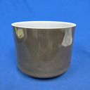 [#4380] Trace Mineral Infused Quartz Crystal Singing Bowl | 9" | 4 F# +11 | 372 Hz