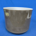 [#4381] Trace Mineral Infused Quartz Crystal Singing Bowl | 9" | 4 F# -17 | 366 Hz