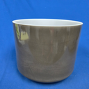 [#4385] Trace Mineral Infused Quartz Crystal Singing Bowl | 9" | 4 F# +10 | 372 Hz