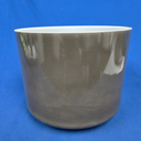 [#4386] Trace Mineral Infused Quartz Crystal Singing Bowl | 9" | 4 F# +8 | 371 Hz