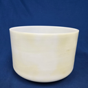 [#4399] Calcium Infused Quartz Crystal Singing Bowl | 9" | 4 G -26 | 385 Hz