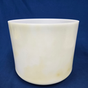 [#4401] Calcium Infused Quartz Crystal Singing Bowl | 9" | 4 F +32 | 355 Hz