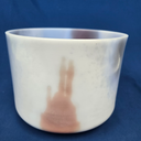 [#4404] Lepidolite Infused Quartz Crystal Singing Bowl | 9" | 4 G# -45 | 404 Hz