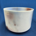 [#4406] Lepidolite Infused Quartz Crystal Singing Bowl | 9" | 4 F +10 | 351 Hz