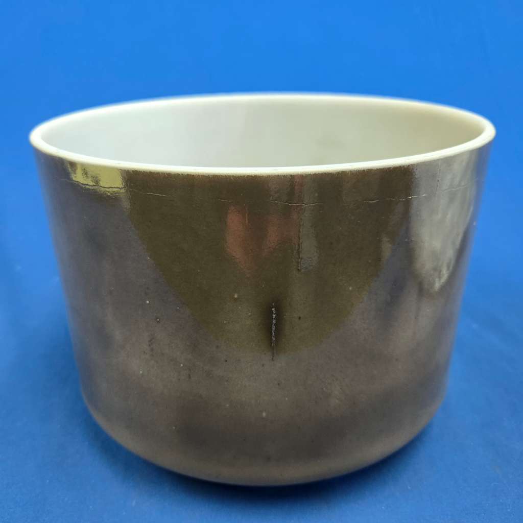 [#4413] Trace Mineral Infused Quartz Crystal Singing Bowl | 9" | 4 F 0 | 349 Hz