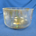 [#4417] Herkimer Diamond Infused Quartz Crystal Singing Bowl | 10" | 4D +16 | 296 Hz