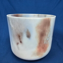 [#4418] Lepidolite Infused Quartz Crystal Singing Bowl | 10" | 3A# -34 | 228 Hz