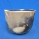 [#4439] Red Spinel Infused Quartz Crystal Singing Bowl | 10" | 3A# -47 | 227 Hz