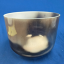 [#4440] Red Spinel Infused Quartz Crystal Singing Bowl | 10" | 3A# -45 | 227 Hz