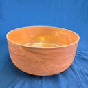 [#4451] Peach Garnet Infused Quartz Crystal Singing Bowl | 14" | 3B-20 | 243 Hz