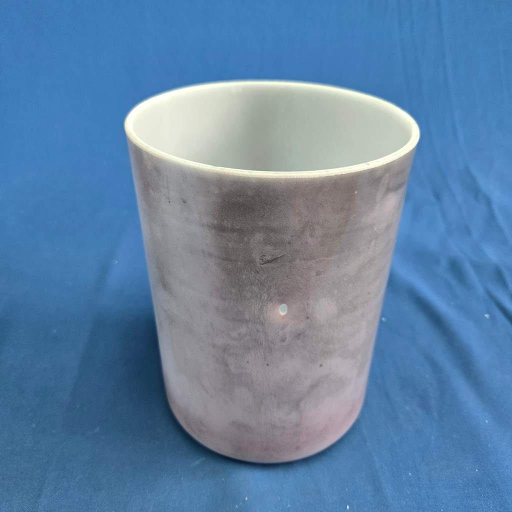 [4452] [#4452] Malaya Purple Garnet Infused Quartz Crystal Singing Bowl | 6" | 4B+30 | 502 Hz
