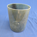 [#4453] Dioptase Infused Quartz Crystal Singing Bowl | 6" | 5C-39 | 511 Hz
