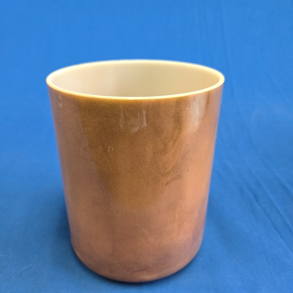 [4454] [#4454] Cacao Infused Quartz Crystal Singing Bowl | 6" | 4B-21 | 487 Hz
