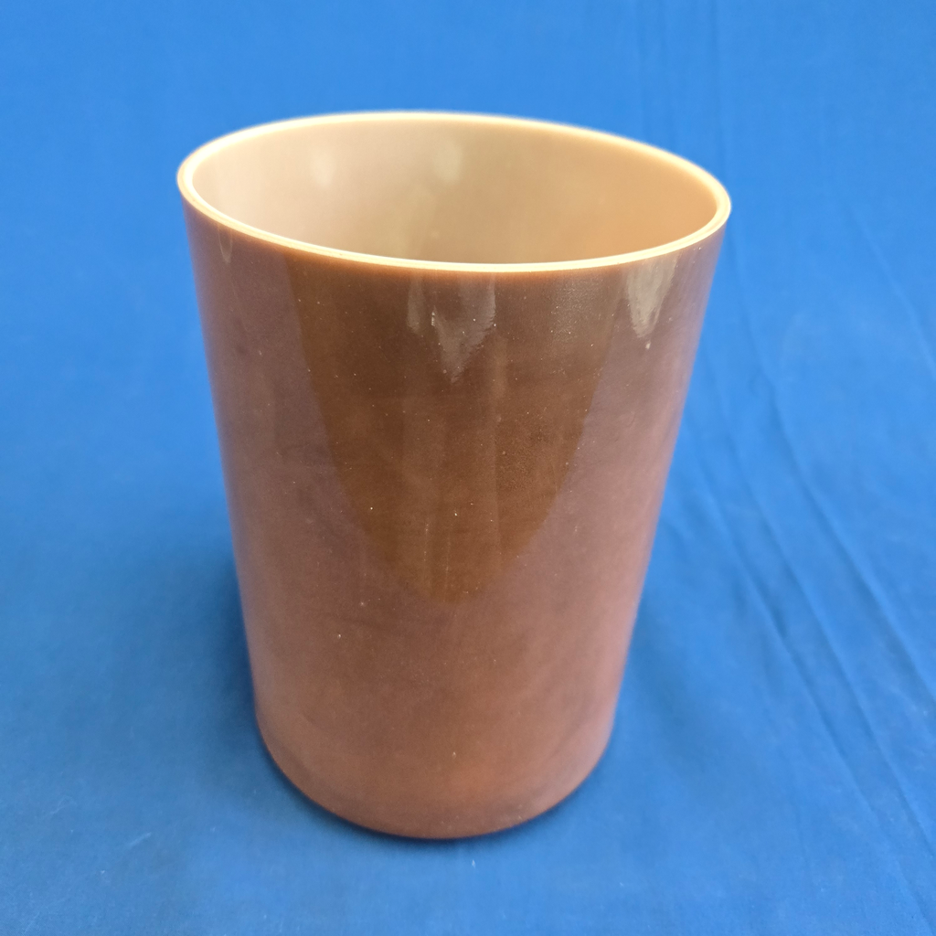 [#4455] Cacao Infused Quartz Crystal Singing Bowl | 6" | 4A-26 | 433 Hz