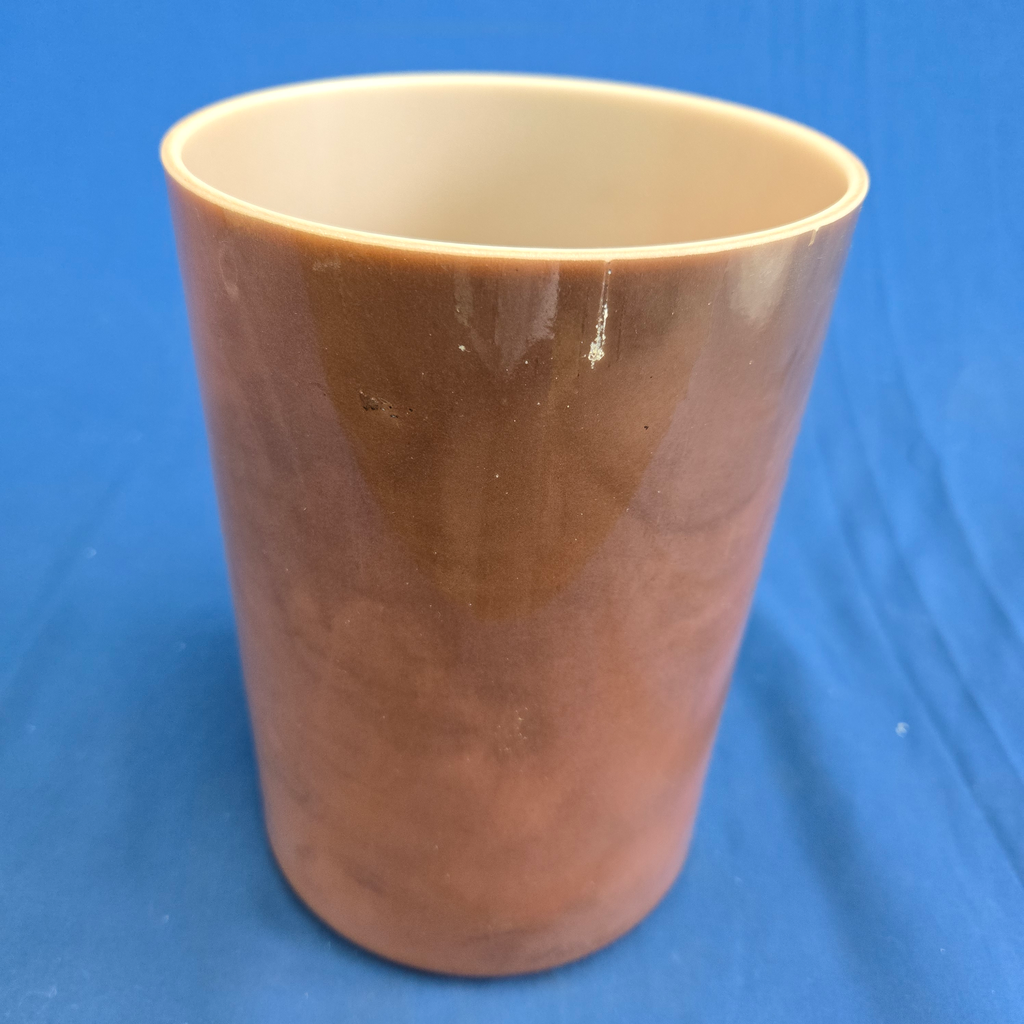 [4460] [#4460] Cacao Infused Quartz Crystal Singing Bowl | 6" | 4A#-18 | 461 Hz