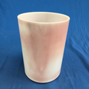 [#4466] Himalayan Salt Infused Quartz Crystal Singing Bowl | 6" | 4A#+45 | 478 Hz