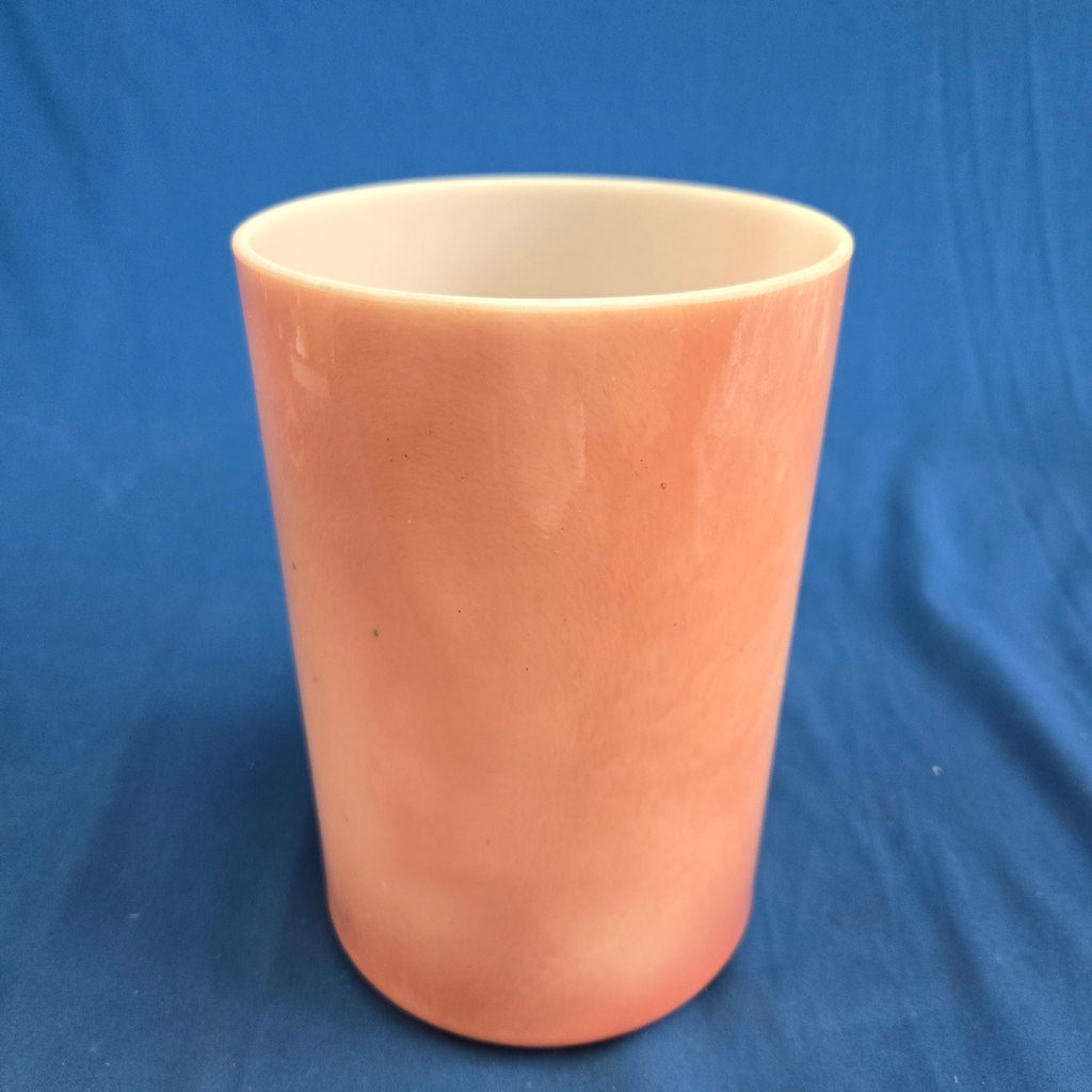 [#4472] Rose Quartz Infused Quartz Crystal Singing Bowl | 6" | 4A#0 | 466 Hz