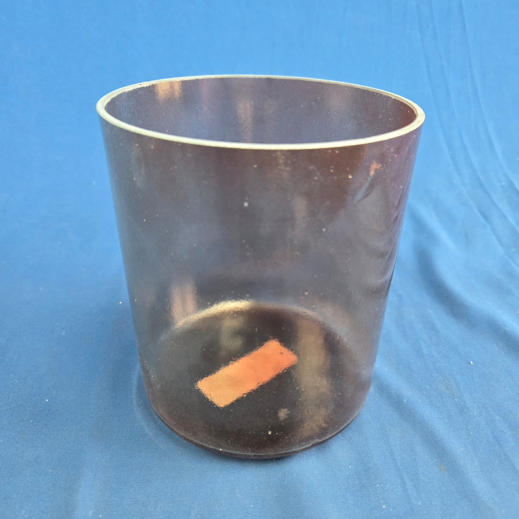[4475] [#4475] Red Spinel Infused Quartz Crystal Singing Bowl | 6" | 4B+14 | 498 Hz