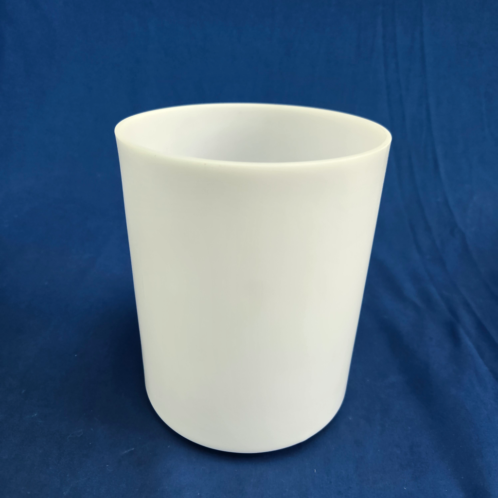 [#4490] Opaque Quartz Crystal Singing Bowl | 6" | 4A#-29 | 458 Hz