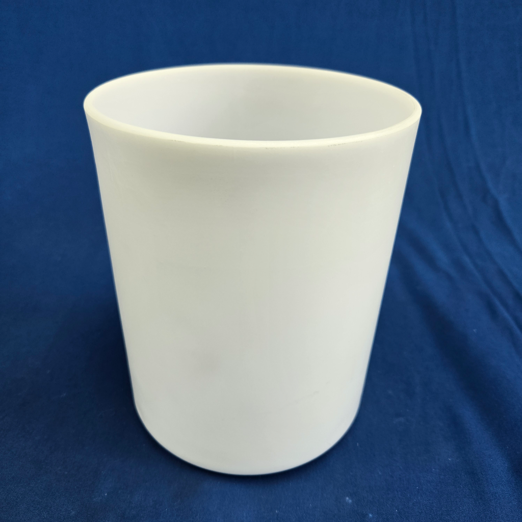 [#4492] Opaque Quartz Crystal Singing Bowl | 6" | 4B-20 | 488 Hz
