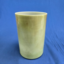 [#4496] Matcha & Honey Infused Quartz Crystal Singing Bowl | 6" | 4F#+23 | 375 Hz