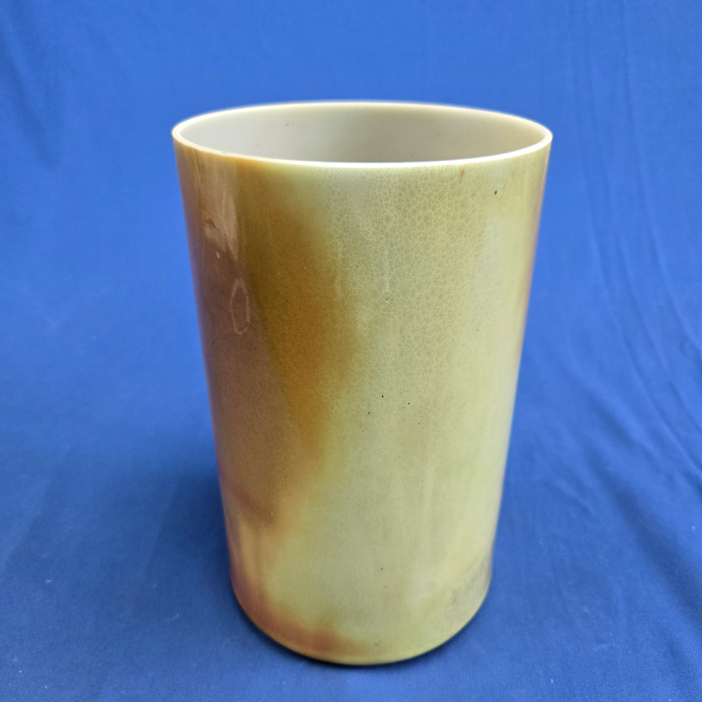 [4497] [#4497] Matcha & Honey Infused Quartz Crystal Singing Bowl | 6" | 4F#-23 | 365 Hz
