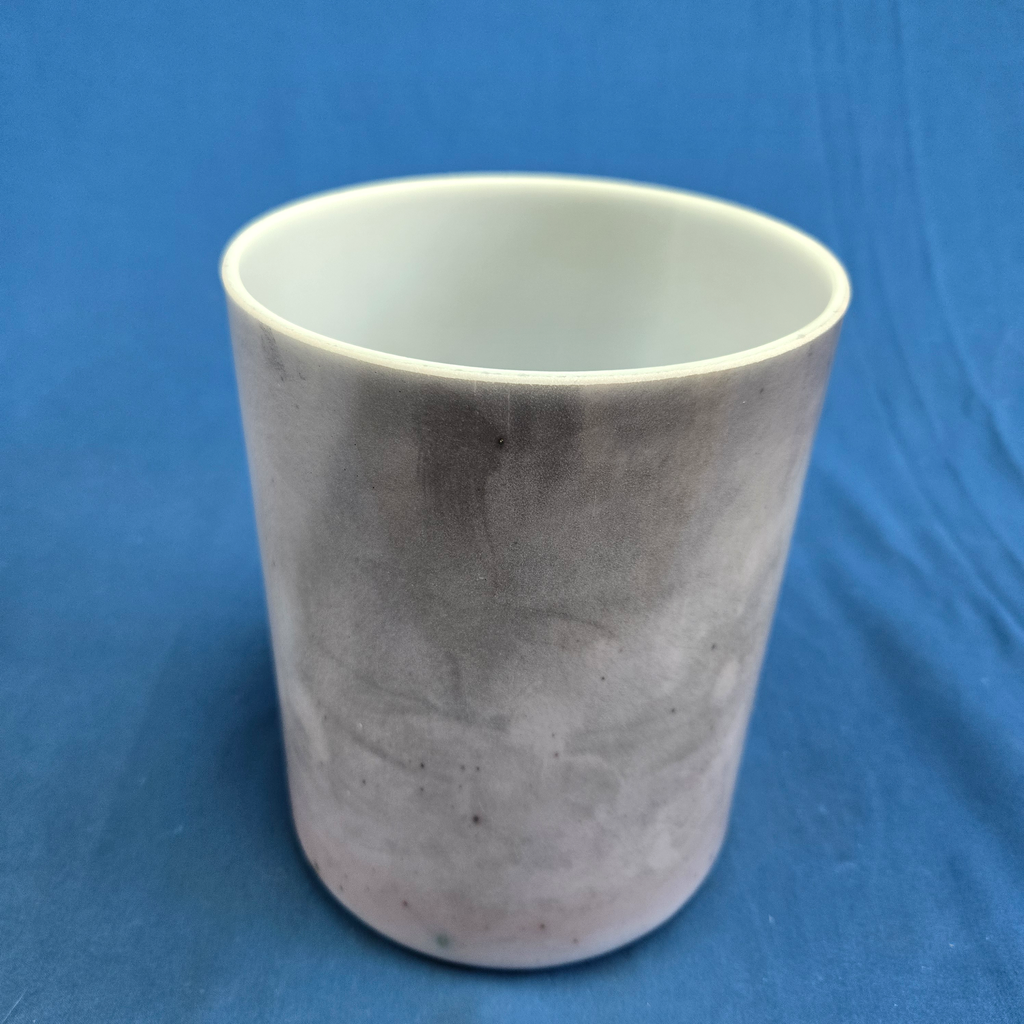 [#4500] Malaya Purple Garnet Infused Quartz Crystal Singing Bowl | 6" | 5C+28 | 532 Hz