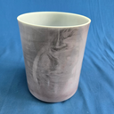 [#4504] Malaya Purple Garnet Infused Quartz Crystal Singing Bowl | 6" | 5C+33 | 533 Hz