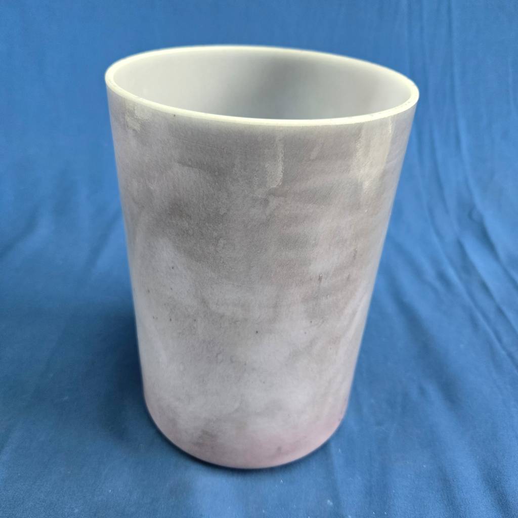 [4511] [#4511] Malaya Purple Garnet Infused Quartz Crystal Singing Bowl | 6" | 4A#-5 | 465 Hz